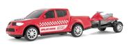 Carrinho Pick-Up RX Resgate Bombeiros Miniatura