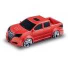 Carrinho Pick-Up Saturno Concept Car Rodas Cromadas Brinquemix