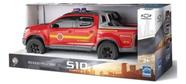 Carrinho Pickup S10 Bombeiros Miniatura