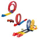 Carrinho Pista com Looping Rampa Lançador Brinquedo Meninos