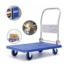 Carrinho Plataforma De Carga Reforçado Dobrável 300kgs Cor Azul 1487804 Onetools