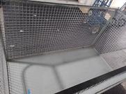 Carrinho Plataforma Marcon Tm-63 800kg C/ Tela Fechada Cinza