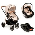 Carrinho Premium Baby + Bebê Conforto Florence Bege