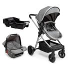 Carrinho Prestige bebê conforto e base Voyage Cor: Preto