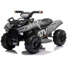 Carrinho Quadriciclo Elétrico 6V Infantil Cinza Suporta 20kg Luzes/Som USB MP3 3km/h Inmetro - BEL Carrinho Quadriciclo Elétrico 6V Infantil Cinza Suporta 20kg Luzes/Som USB MP3 3km/h Inmetro - BEL