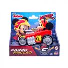 Carrinho roadster fricao mickey 13cm ebn