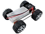 Carrinho robo chassi metalico para robotica educacional - f17924 Carrinho robo chassi metalico para robotica educacional - f17924