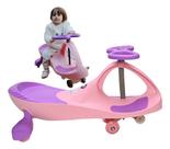 Carrinho Rolimã Zippy Car Rosa Rodas Led Gira 360 Abec 7