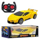 Carrinho Sport Carro De Brinquedo Com Controle Remoto Multifunções