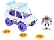 Carrinho Teen Titans Go! T-Car com Lançador de