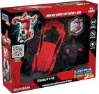 Carrinho Transformável Controle Remoto Megaformers Auto Mercury Vermelho Multikids BR1649