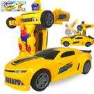 Carrinho Transformers Vira Robo Bate E Volta Som E Luz Carrinho Transformers Vira Robo Bate E Volta Som E Luz