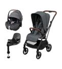 Carrinho Travel System Leona² Pebble Pro 360 - Maxi-Cosi Twillic Graphite Carrinho Travel System Leona² Pebble Pro 360 - Maxi-Cosi Twillic Graphite
