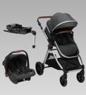 Carrinho Travel System Romanzo TRIO ISOFIX Infanti Passeio Bebê Infantil Confortável Seguro Prático