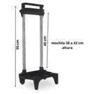 carrinho universal de um haste para mochila escolar