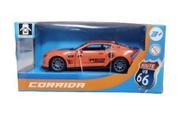 Carrinho - Veiculo de Corrida Laranjado HONGYAO