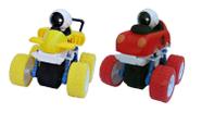 Carrinhos 2-Ud de Brinquedo Fricção Road racing Space-v