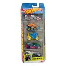 Carrinhos Hot Wheels Street Beasts 1806 com 5 Carros -Mattel