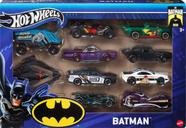 Carrinhos Hot Wheels Temáticos do Batman - Pacote com 10 Unidades