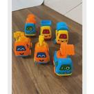 Carrinhos Miniatura A Fricção Máquina De Construção.