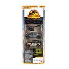 Carrinhos Terra Travel Squad Pack 5 Matchbox Jurassic World Dominion HMH28