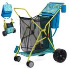 Carrito de Playa Old Bahama Bay con Ruedas Grandes para Arena 45 kg