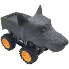 Carro animal lobo cinza