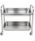 Carro auxiliar em Aço Inox 45x88x93 cm Haut 2 Planos Carro auxiliar em Aço Inox 45x88x93 cm Haut 2 Planos