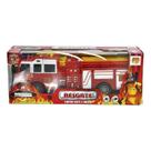 Carro bate e volta caminhão de bombeiro DMT3228 DM Toys