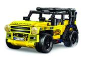 Carro Brinquedo Blocos de Montar Carrinho Fricção 2 em 1