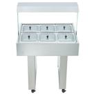 Carro Buffet Termico Bbmm-06 6 Cubas 127V - Edanca