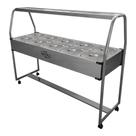 Carro Buffet Termico Spl512 10 Cubas Quentes 220V Spolu