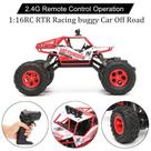Carro C/r Rock Crawler 4x4 Recarregável 1:16 Vermelho- Art Brink 6305