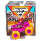 Carro Caminhão Monster Jam 1/64 Calavera Rosa