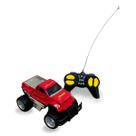 Carro Carrinho Caminhão Pick Up 4X4 De Controle Remoto Vermelho Para Criança De 4 Anos Recarregável