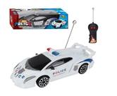 Carro Carrinho de Policia Controle Remoto 3 Funcoes