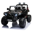 Carro Carrinho Elétrico Infantil Motorizado Criança Mini Jipe Bateria 12v Bivolt 2 Lugares Com Controle Remoto Mp3 Usb