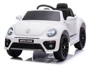 Carro Carrinho Eletrico Infantil Volks Beetle Fusca Luz Som Cor Branco Voltagem Do Carregador 110v.220v Carro Carrinho Eletrico Infantil Volks Beetle Fusca Luz Som Cor Branco Voltagem Do Carregador 110v.220v