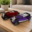 Carro Colecionável Brinquedo Miniatura Retrô Classic Kit 2pç Carro Colecionável Brinquedo Miniatura Retrô Classic Kit 2pç