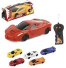 Carro com cremoto sem fio mex possantes colors 7 funcoes com luz a pilha na caixa wellkids - WELLMIX