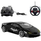 Carro Controle Remoto 7 Funçoes Batman Recarregavel Candide