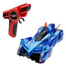 Carro Controle Remoto Gravidade Azul Dm Toys Sobe na Parede