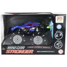 Carro Controle Remoto sem Fio Mini CAR Stronger Recarregavel DMT TOYS DMT7093 Azul