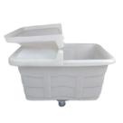 Carro Cuba Plastica Polietileno Rotomoldado 430 Litros