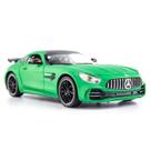 Carro de brinquedo BDTCTK 1/24 Benz AMG GTR com som e luz para crianças