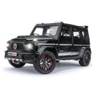 Carro de brinquedo Brabus G800 em liga de escala 1:24 com efeitos de som e luz Carro de brinquedo Brabus G800 em liga de escala 1:24 com efeitos de som e luz