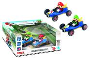 Carro de brinquedo Carrera Pull & Speed Mach 8 Mario/Mach 8 Luigi Kids 3+