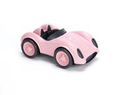 Carro de brinquedo Green Toys Race Car rosa de plástico reciclado