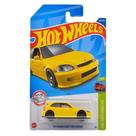 Carro de brinquedo Hot Wheels 2022 '99 Honda Civic Type R EK9 Amarelo Carro de brinquedo Hot Wheels 2022 '99 Honda Civic Type R EK9 Amarelo