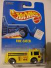Carro de Brinquedo Hot Wheels Fire-Eater Amarelo com Rodas 5 Raios